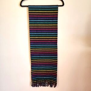 *3 for $30* Rainbow Striped Scarf